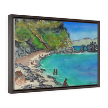 Load image into Gallery viewer, Aquarelli Beach, Island of Elba 2019 - Premium Gallery Wrap Canvas