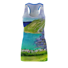 Load image into Gallery viewer, Jacaranda Trees, Maui, HI 2018 - Women&#39;s Racerback Beach Dress