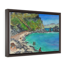 Load image into Gallery viewer, Aquarelli Beach, Island of Elba 2019 - Premium Gallery Wrap Canvas