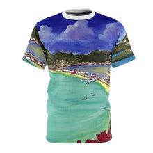 Load image into Gallery viewer, Great Bay Philipsburg, Sint Maarten 2000 - Unisex All Over Print Tee Shirt