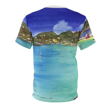 Load image into Gallery viewer, Great Bay Philipsburg, Sint Maarten 2000 - Unisex All Over Print Tee Shirt