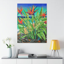 Load image into Gallery viewer, BIRD OF PARADISE Frenchy Loeb - Giclée style large 3x4’ printed stretched canvas