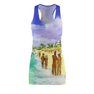 Club Orient, Saint Martin, French West Indies 2007 - Women's Racerback Beach Dress