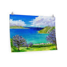Load image into Gallery viewer, Purple Jacaranda Trees, Upcountry, Maui, Hawaii 2018 - Premium Matte horizontal posters