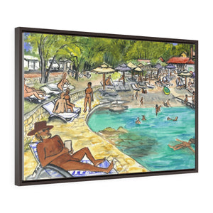 Valalta Naturist Resort, Rovinj, Croatia 2017 - Horizontal Framed Premium Gallery Wrap Canvas