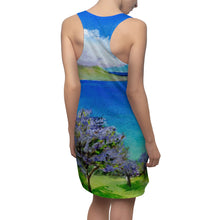 Load image into Gallery viewer, Jacaranda Trees, Maui, HI 2018 - Women&#39;s Racerback Beach Dress