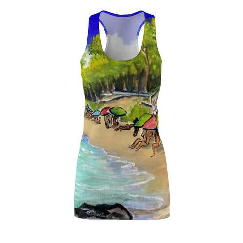 Little Beach 2, Maui, HI 2016 - Women's Racerback Beach Dress
