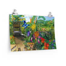 Load image into Gallery viewer, Butterfly Farm, Saint Martin 2004  - Premium Matte horizontal posters