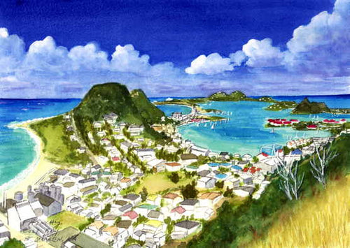 Cole Bay / Simpson Bay, Sint Maarten Saint Martin 2002 - Horizontal Framed Premium Gallery Wrap Canvas